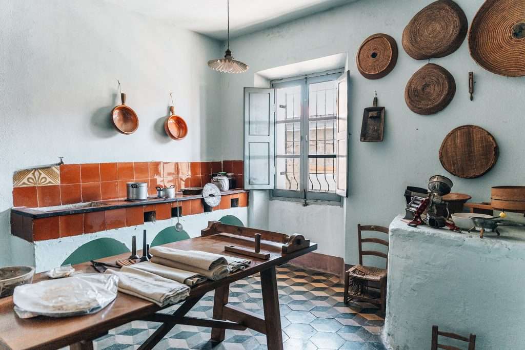 cucina storica dommo de sos corraines