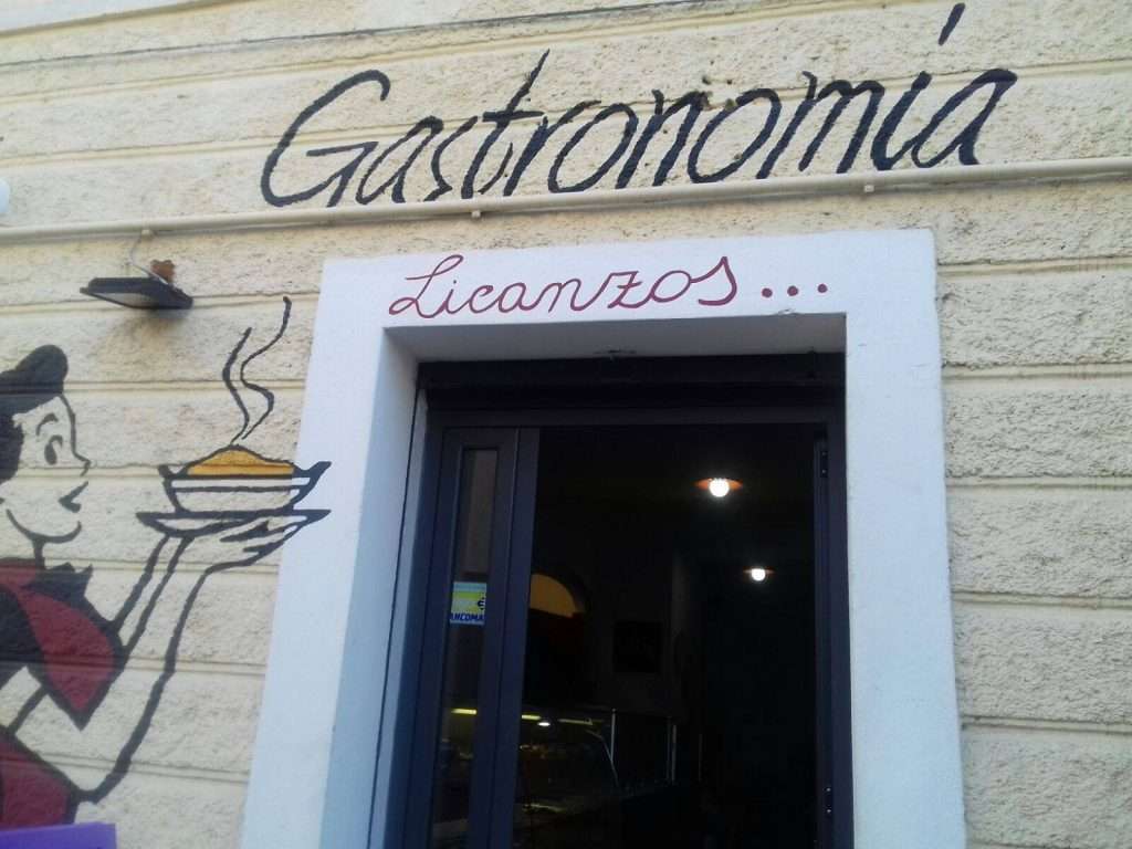 ingresso gastronomia licanzos a orgosolo