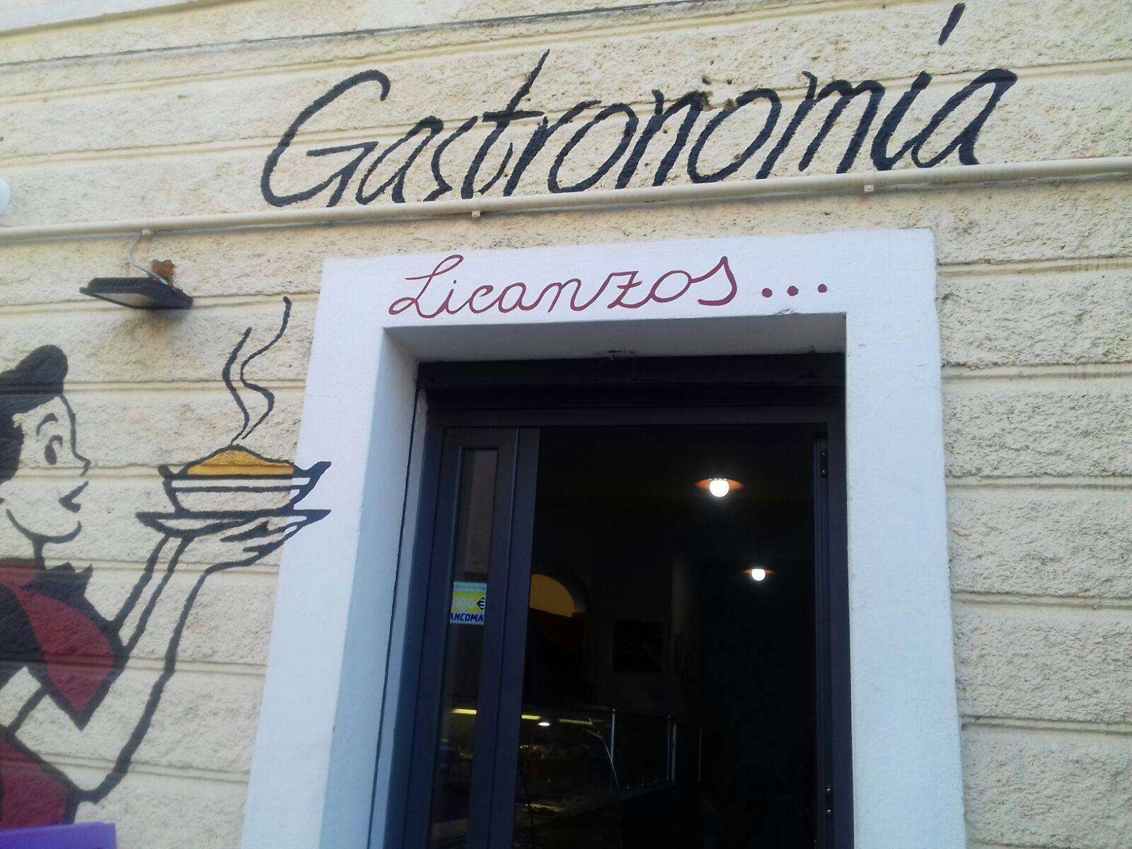 ingresso gastronomia licanzos a orgosolo